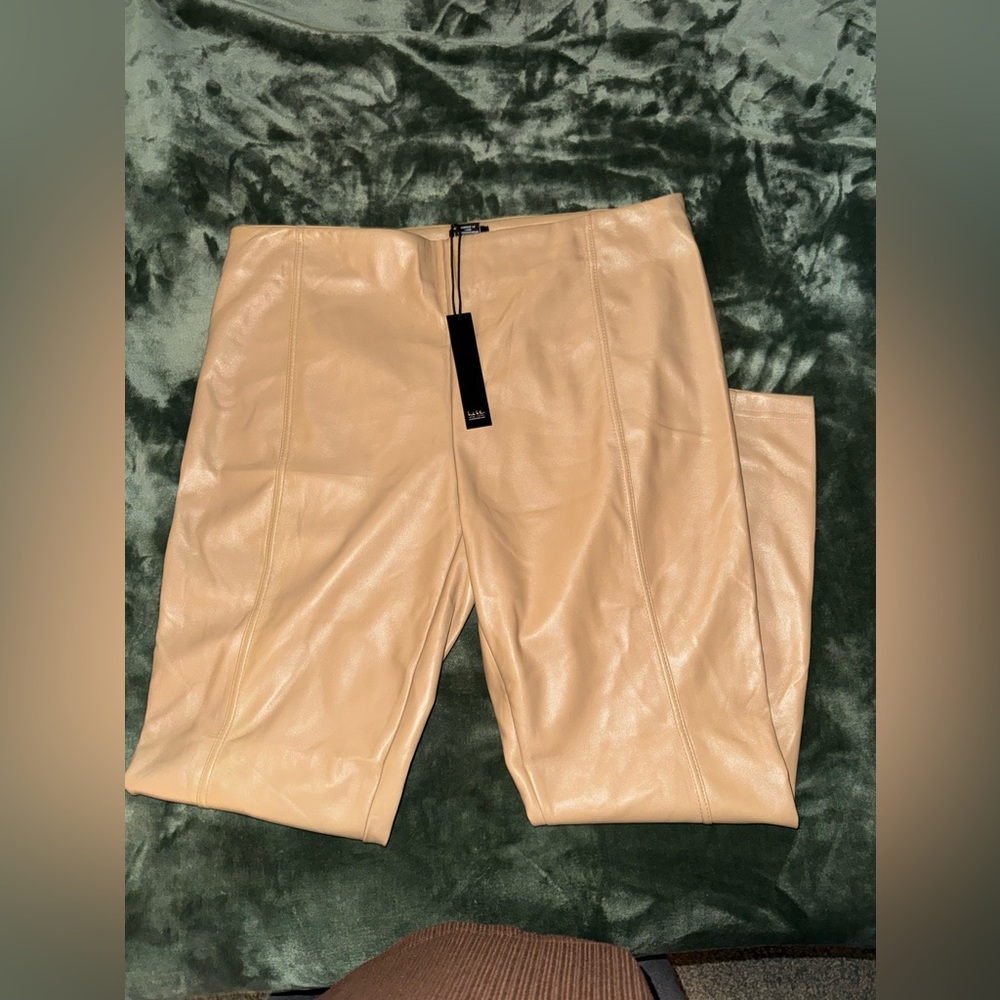 Nicole miller leather pants